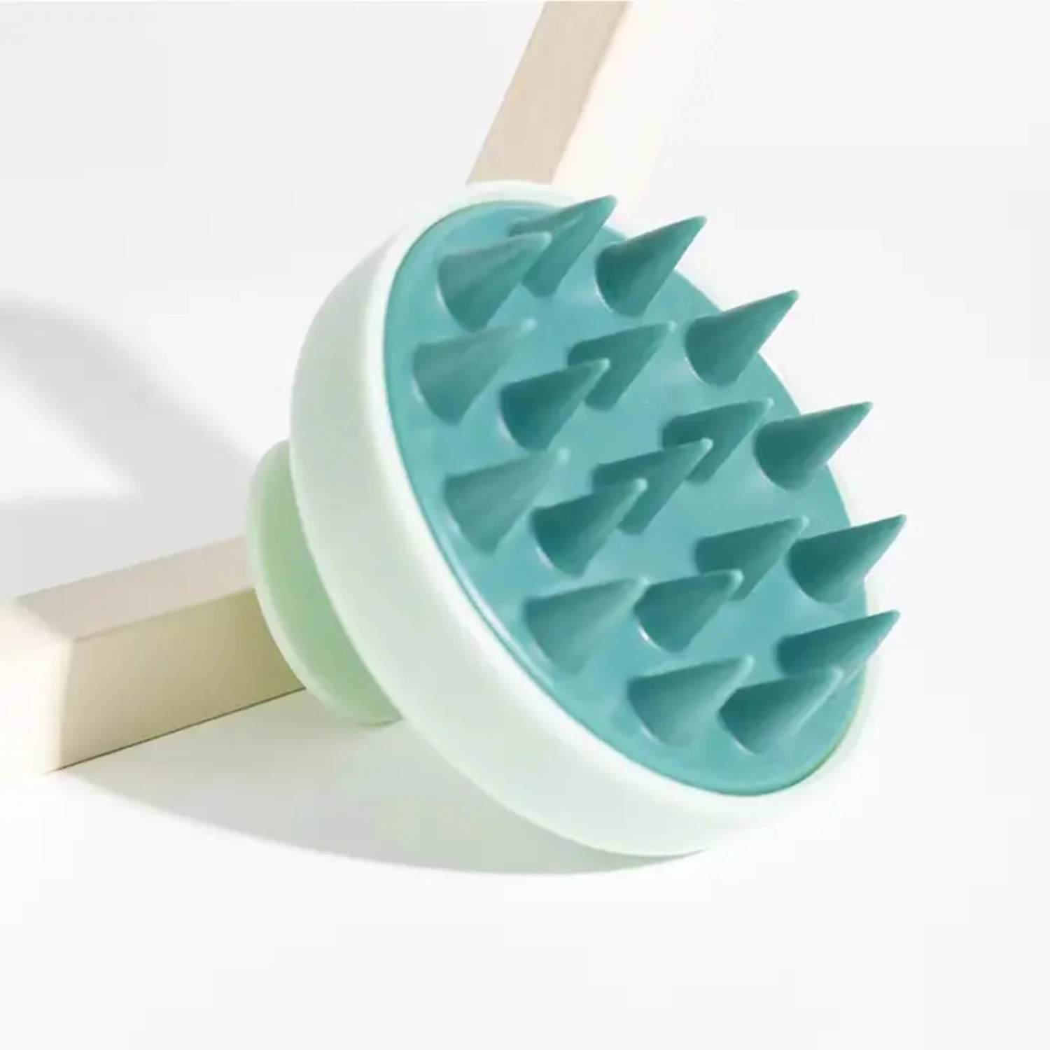 Soft Silicone Scalp Massager Comb for Gentle Hair Cleaning and Relaxation-Shower Shampoo Brush with Exfoliating Bristles for P