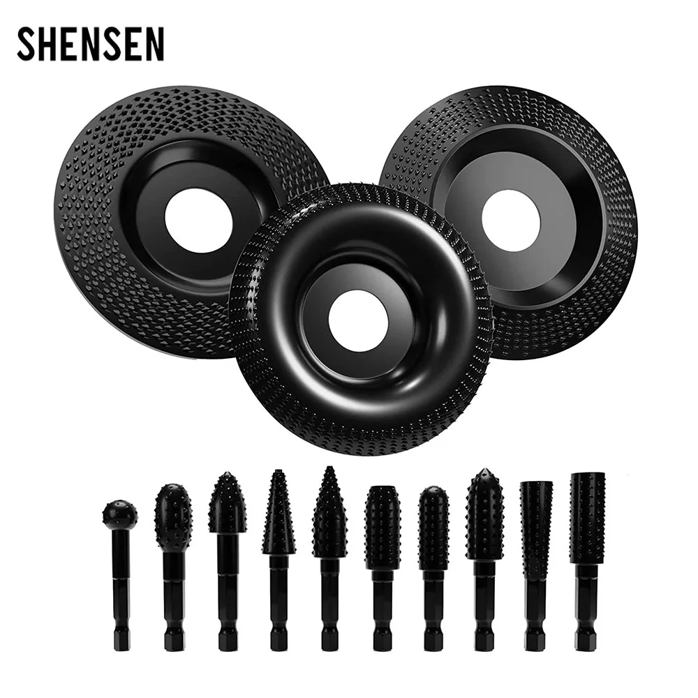 13pcs1622mmAngleGrinderWoodGrindingDiscPolishingWheel