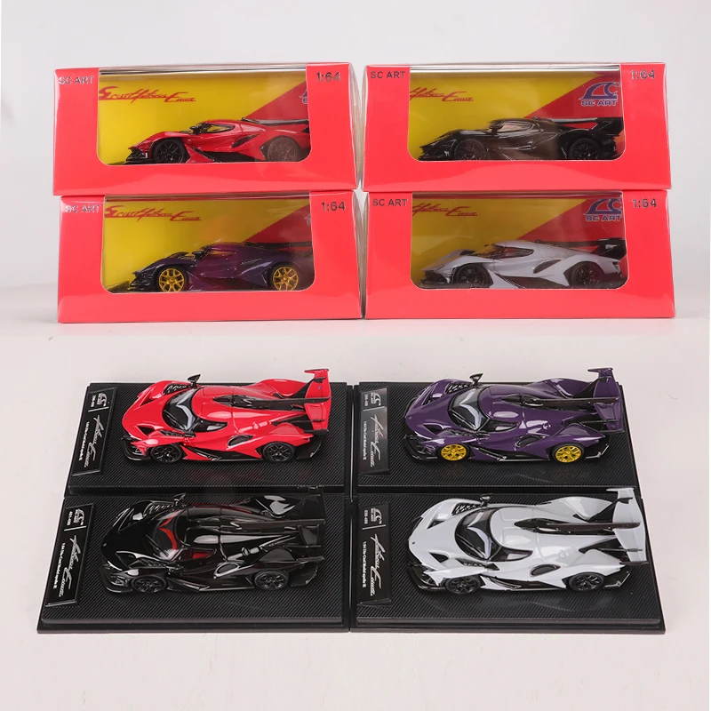 SmallcarsART 1:64 Apollo IE Alloy Model Car 6