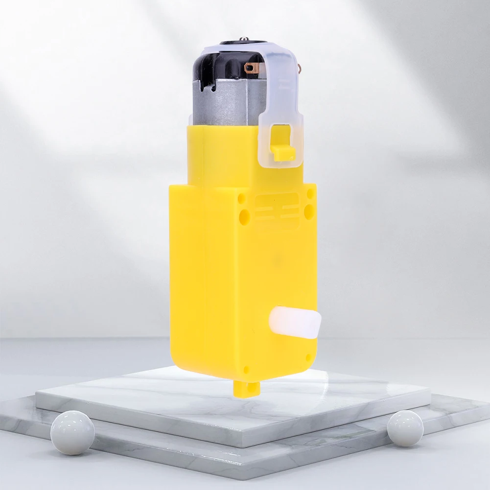 TT Motor Gearmotor DC 3-12V Dual Shaft TT Motor Install EMC Smart Car Chassis Four Drive Car Motor for DIY Smart Car Robot