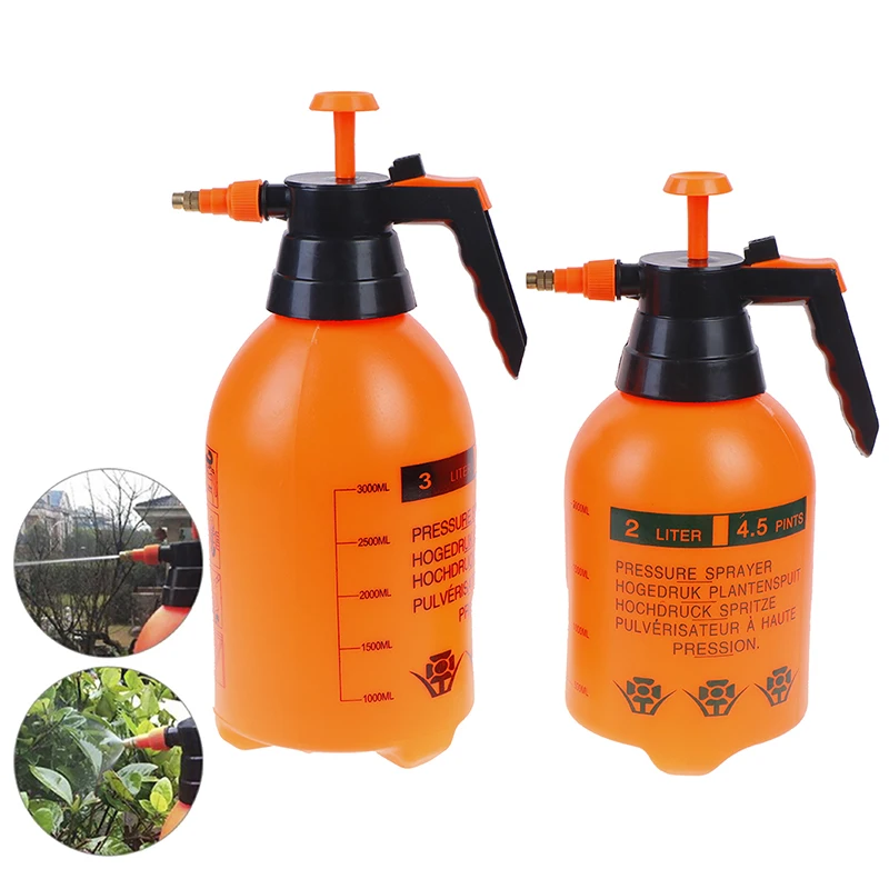 

1Pc 2/3L Portable Sprayer Pump Pressure Garden Water Spray Bottle Hand-Pressure Sprayer Bottle For Spraying Plants Cleaning Home