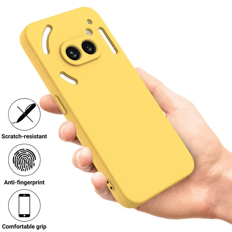 Liquid Silicone Phone Case with Anti-Slip Strap