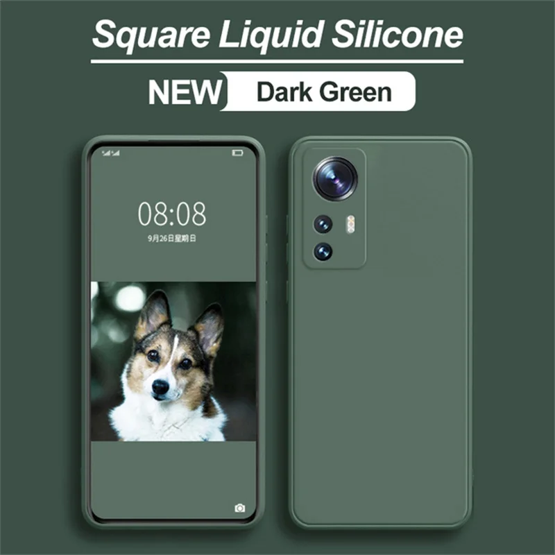 Pour Mi 11 Lite Coque de protection pour Xiaomi Mi 11 Lite 11T 10T 9T Poco F3 X4 Redmi Note 11 10 9 Pro Original Liquid Silicone Ca_voghion.com