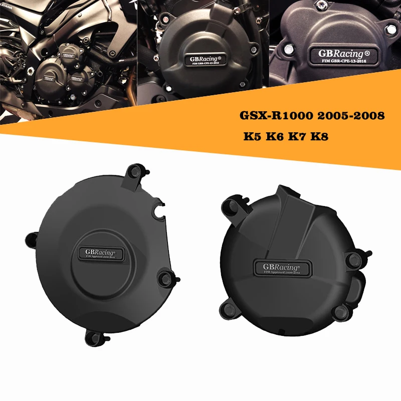 

Motorcycle Engine Cover Guard Protection for GBRacing for Suzuki GSX-R1000 K5 K6 K7 K8 2005-2008