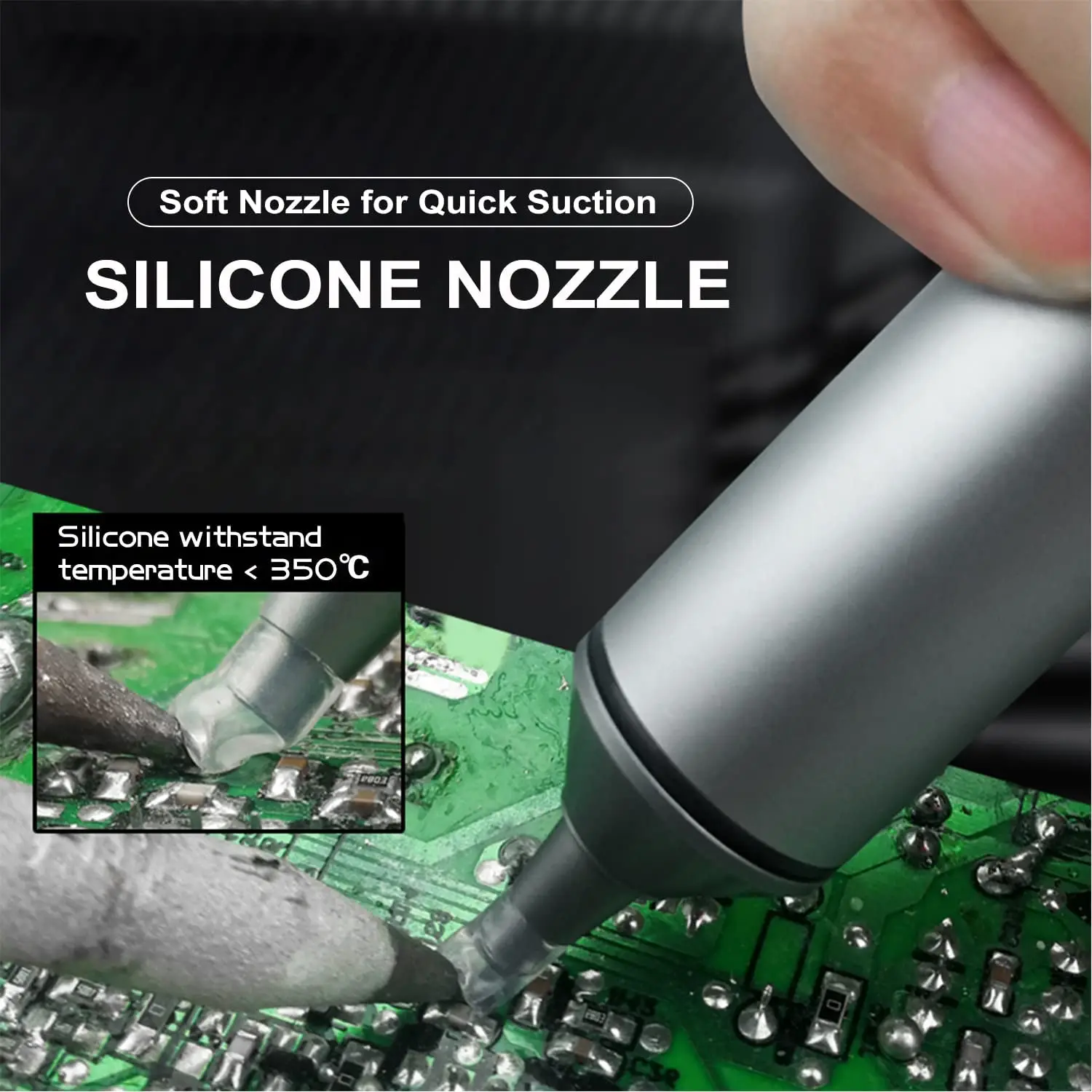 Soldering Sucker Vacuum Soldering Iron SS-02 Desoldering Pump SMT IC Pickup Remover Tool