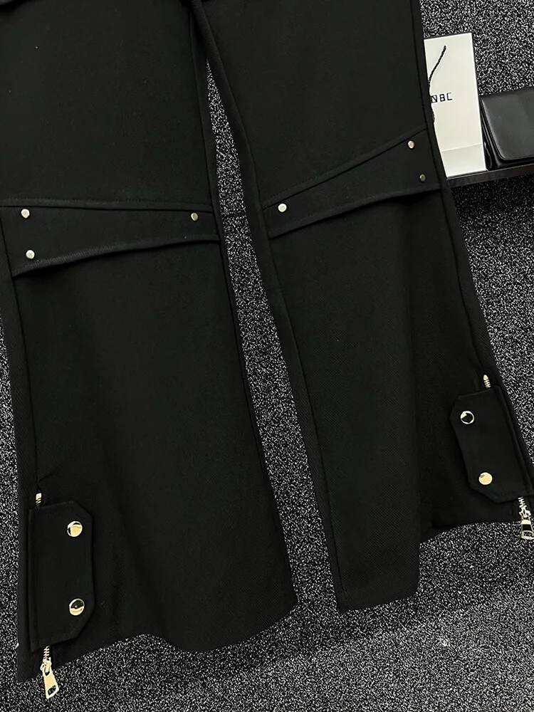High-End Male Straight Trousers Casual Long Pants Men's Loose Comfort 2024 Spring Autumn All-Match Handsome Wide-Leg Pants
