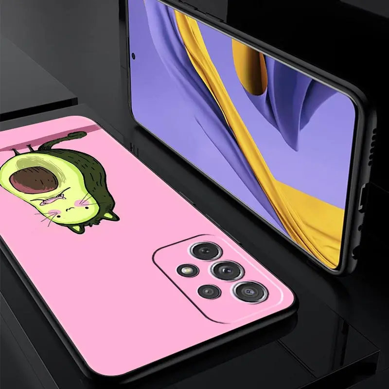 Adorable Avocado Yoga-Themed Phone Case