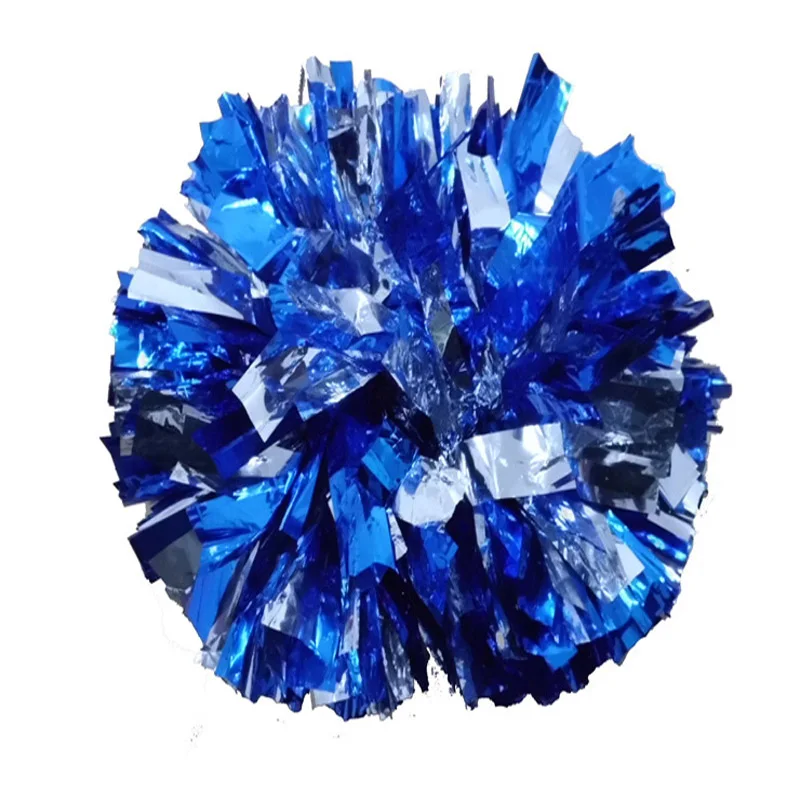 2PC Cheering PomPoms for Sports Match and Vocal Concert Baton Handle Color Free Combination 32cm