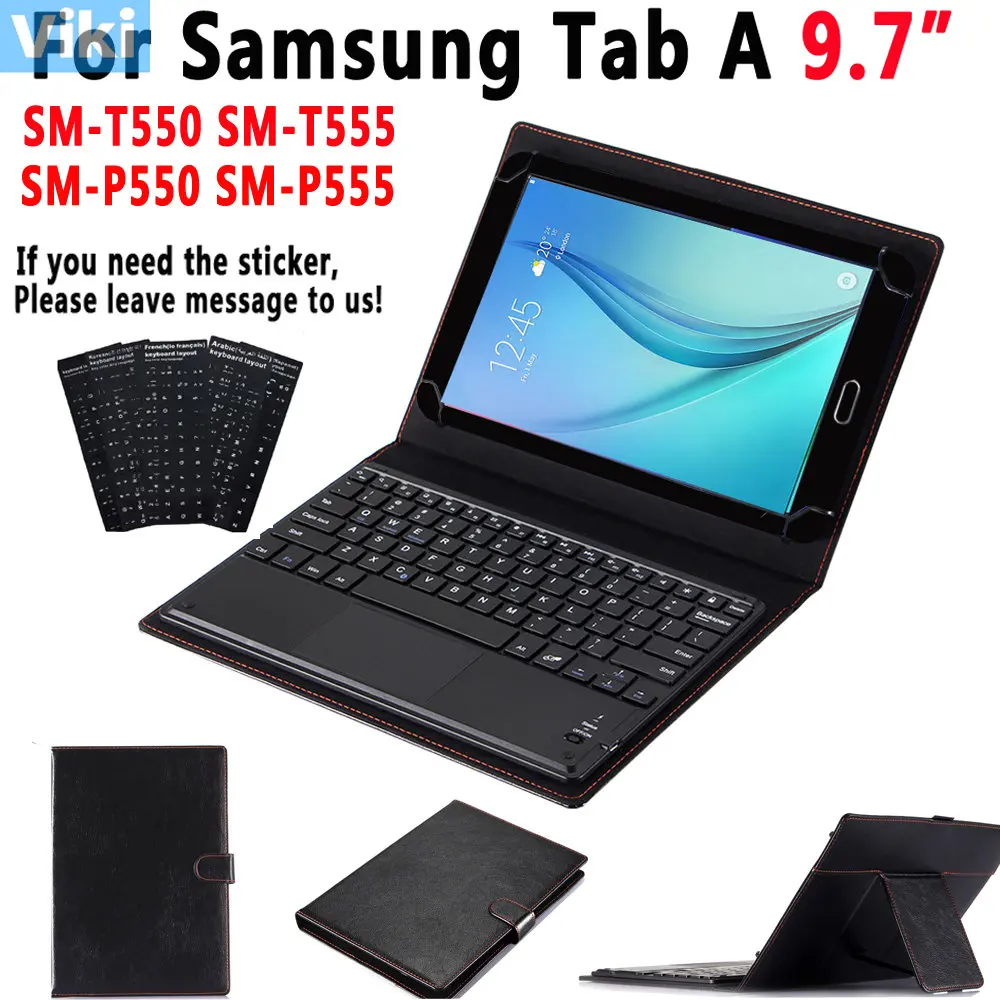 

Чехол с сенсорной панелью и клавиатурой для Samsung Galaxy Tab A 9,7 S