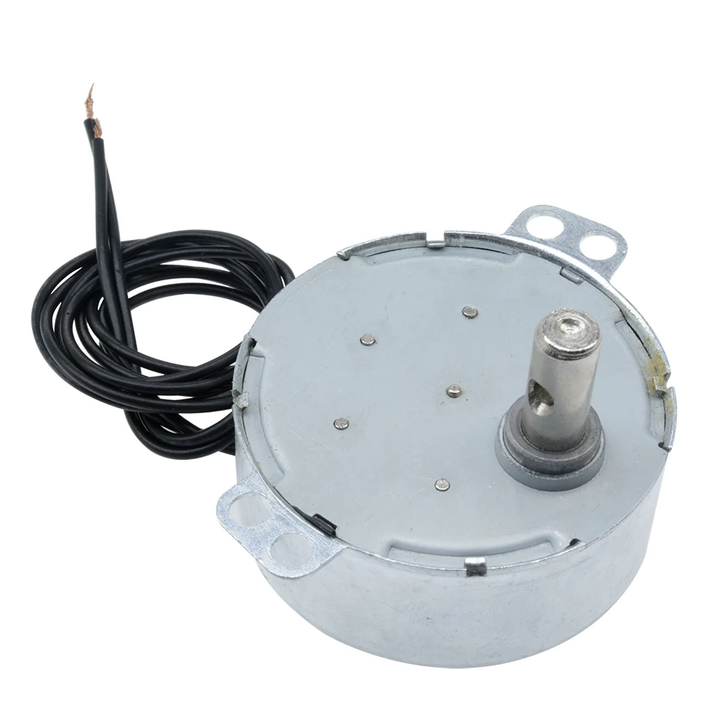 Stable Synchronous Motor Pro TYC-50 AC 220V 12V 50/60Hz Torque 4KGF.CM 4W CW/CCW Microwave Turntable for Electric Fan 5-6 r/min microwave turntable motor