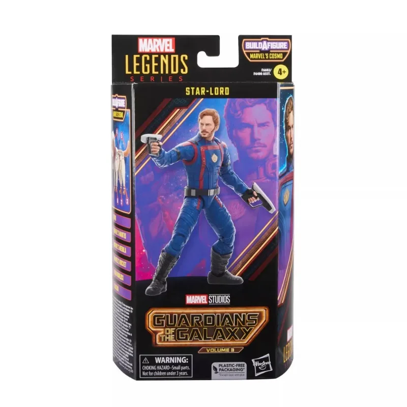 

In Stock Bandai Marvel Legends Movie Galaxy Guardians 3 Star Lord 1/12 Movable Doll Model Toy Doll Kids Birthday Gift