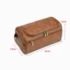 Men Vintage Luxury Toiletry Bag Travel Necessary Business Cosmetic Makeup Cases Male Hanging Storage Organizer Wash Bags 6