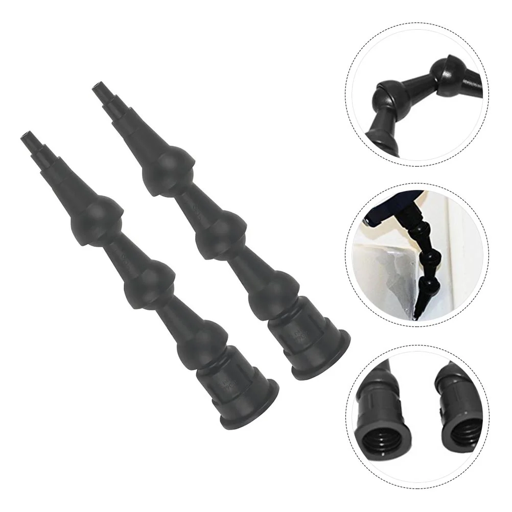 

2 Pcs Suite Beautiful Seam Universal Pointed Mouth Tool Grout Caulk Nozzle Abs Caulking Tips