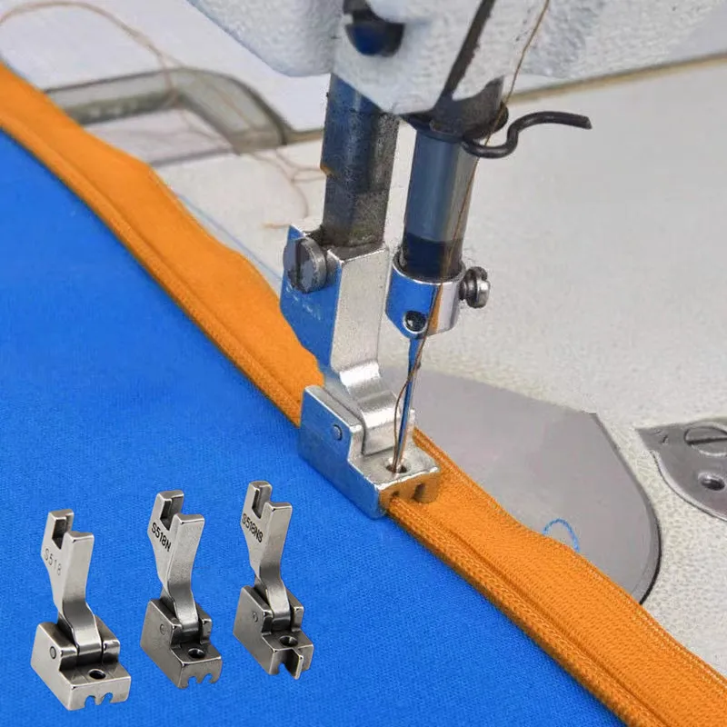 Invisible Zipper Foot Set - 4-Piece Kit For High-Shank Sewing Machines Like Juki 5550, Singer 191D, Brother & More - View #2