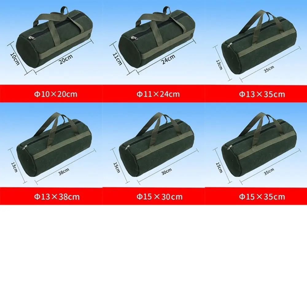 Durable Thick Canvas Tool Storage Bag Handbag Hand Tool Portable Auto Repair Tool Kit Large capacity Hardware Tool Organizer