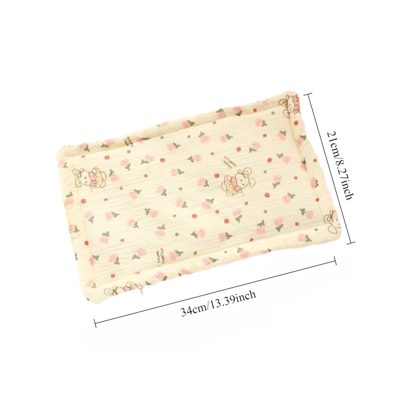 땀 흡수 및 통기성을 위한 콩벨벳과 면 소재의  베개,  진정 베개용 거즈