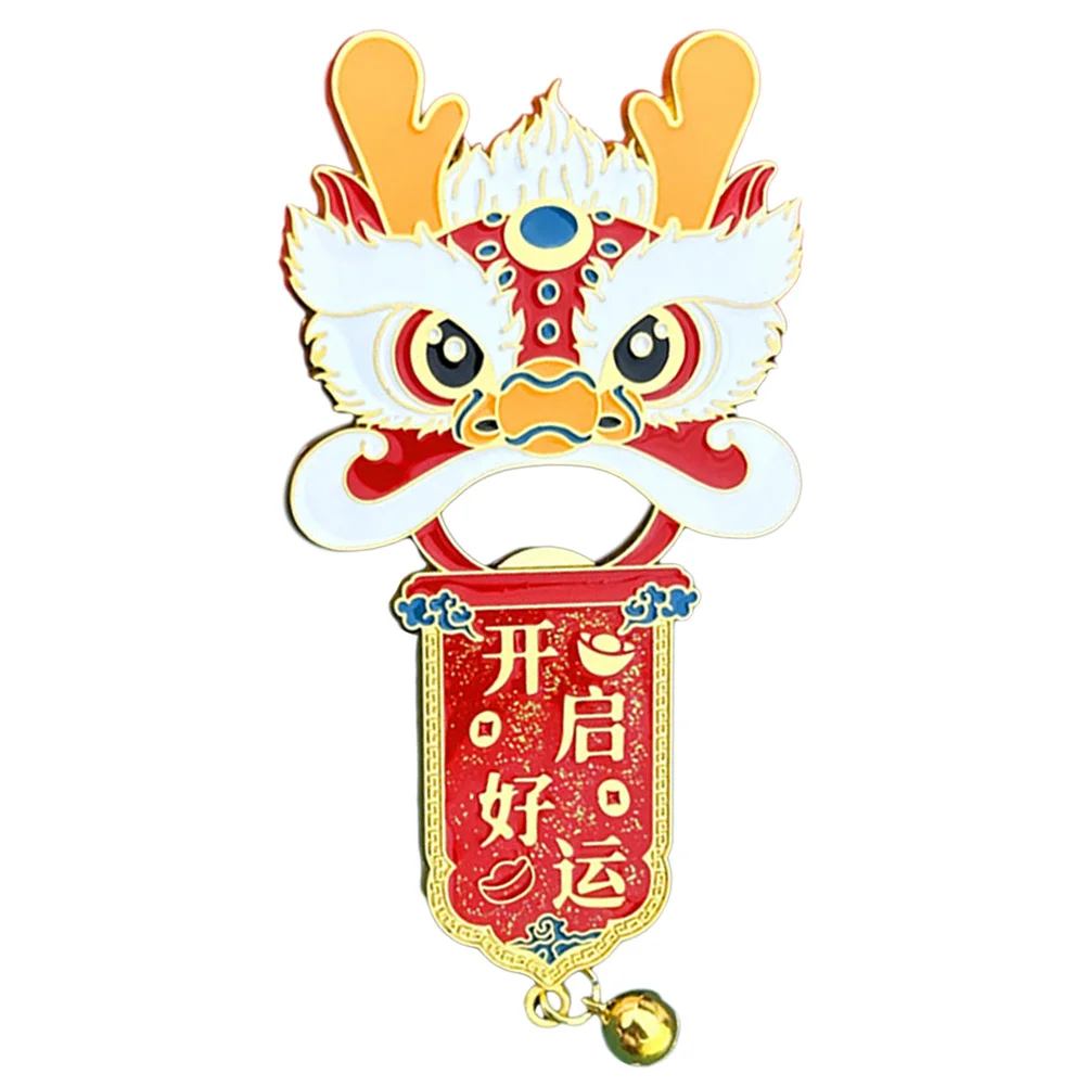 

New Year Dragon Bottle Opener Party Fridge Magnet Jar Tool Beer for Cool Shaped