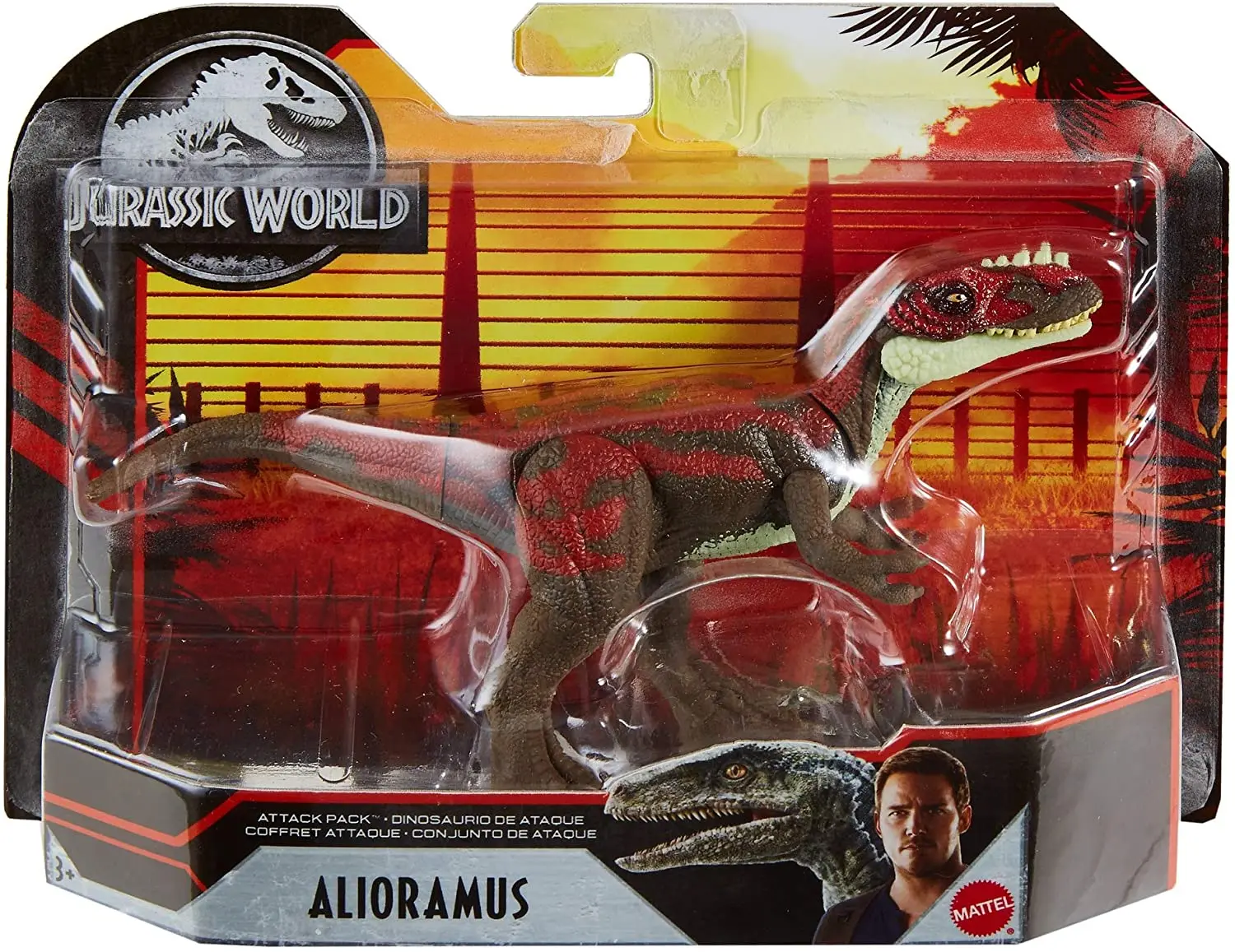 thumbnail image 1 of Colección de edición limitada original de Jurassic World Colección ATTACK PACK DINO ESCAPE DINO RIVALS Regalo de coleccionista Dinosaurio de juguete, 1 of 5