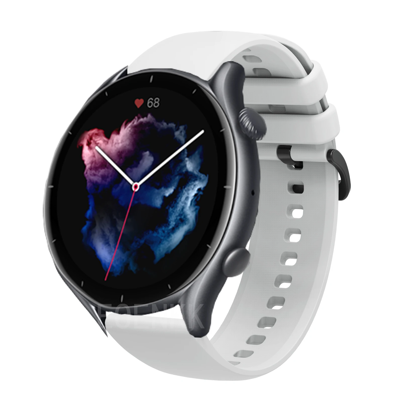 Watch Strap 22mm For Huami Amazfit GTR 4/3/2/3 Pro GTR 47mm Smart Watch Band Silicone Correa Bracelet For Amazfit Pace Stratos
