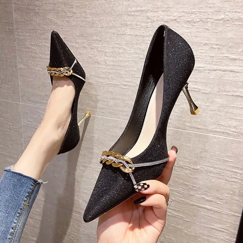 Formal Luxury Leather Casual Pointed Toe Shoes For Women 2025 On