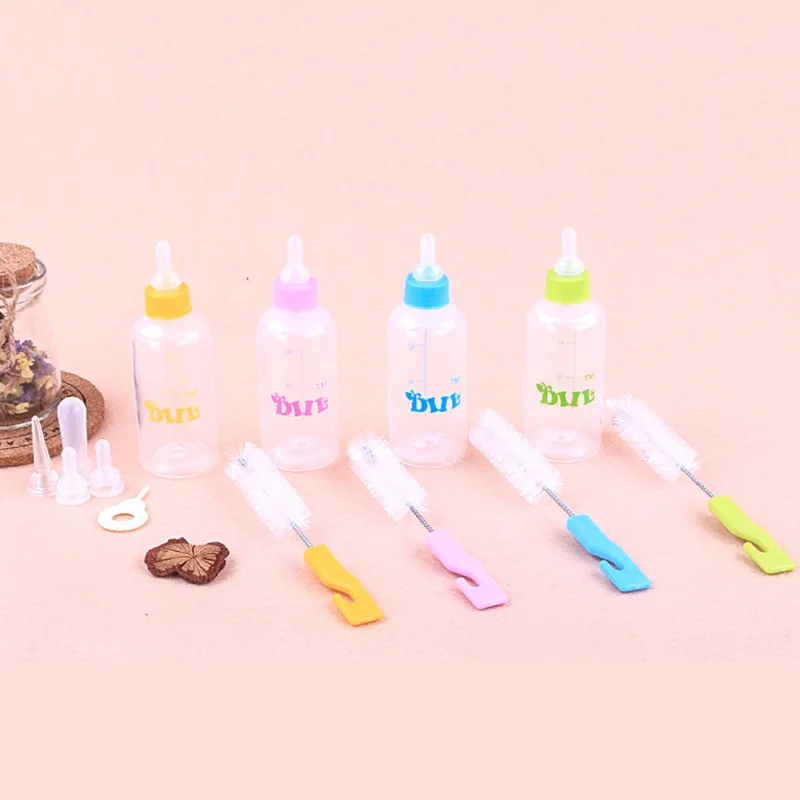 Biberon Per Cuccioli E Gattini In Silicone 40 Ml – Mangiatoia Portatile Con Tettarella Morbida E Controllo Del Flusso Per Animali Domestici