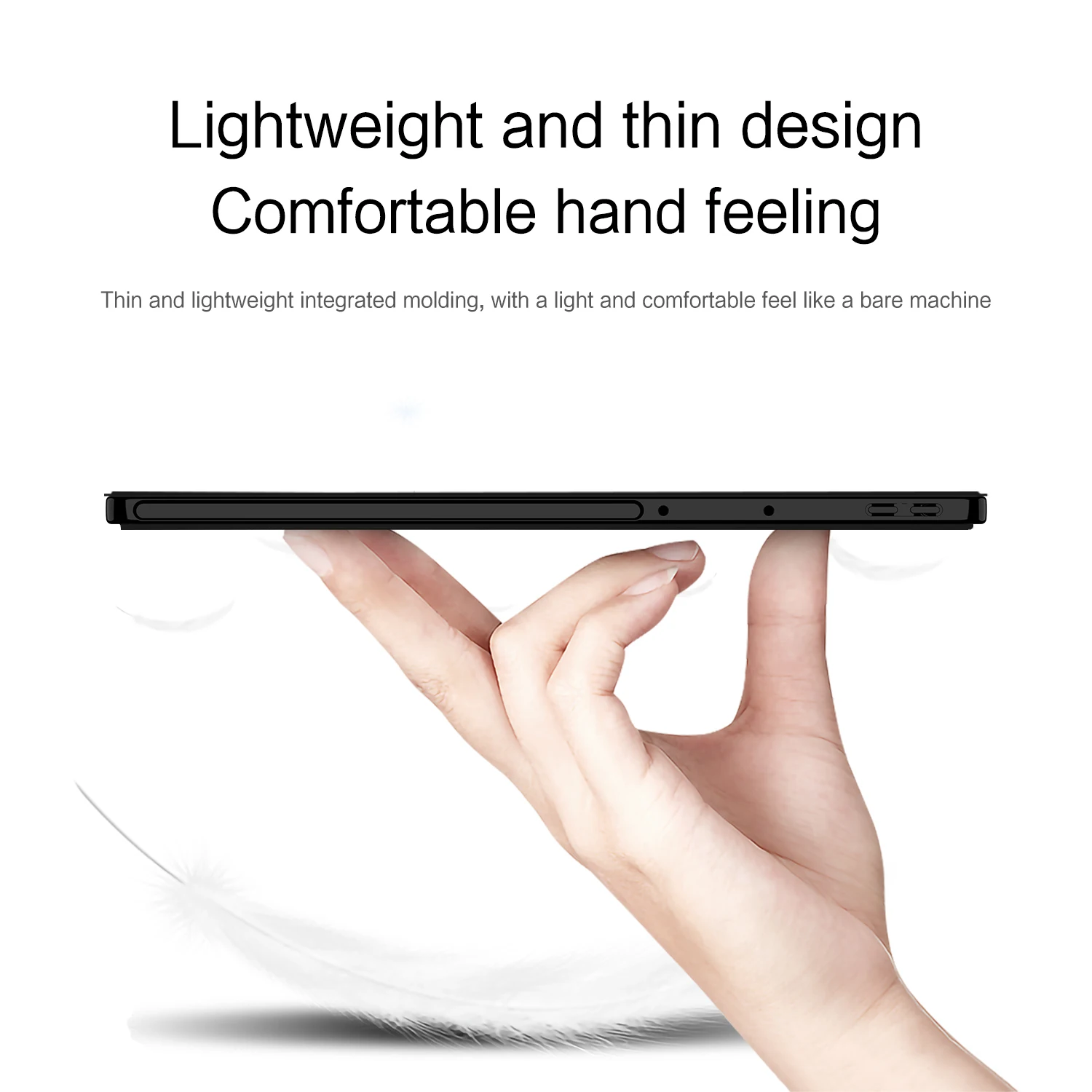 Premium Flip Stand Cover for 12.7-inch Tablet - HUWEI Case