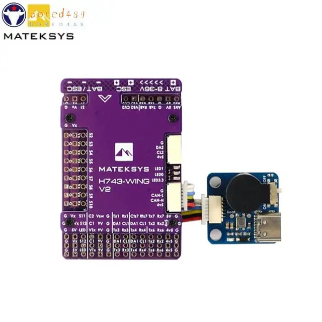 Matek H743-wing V2 Ardupilot Inav 3-8s H743 Flight  Controller 30.5x30.5mm For Rc Multirotor Airplane Fixed-wing Fpv Drone