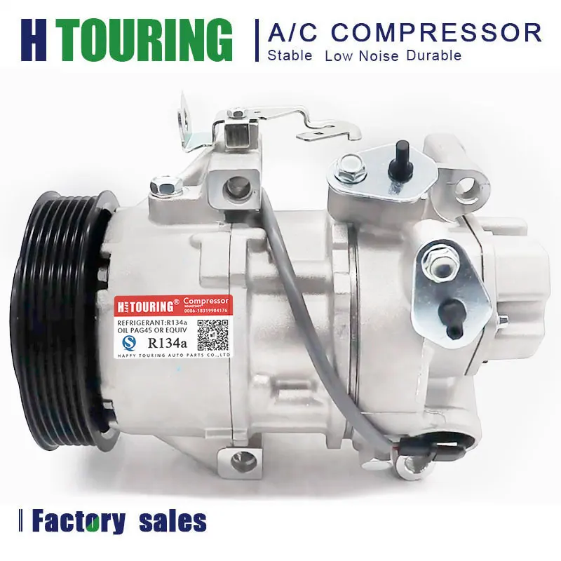 A/C AIR CONDITIONING AC Compressor For Toyota BELTA SCP92 RACTIS VITZ ...