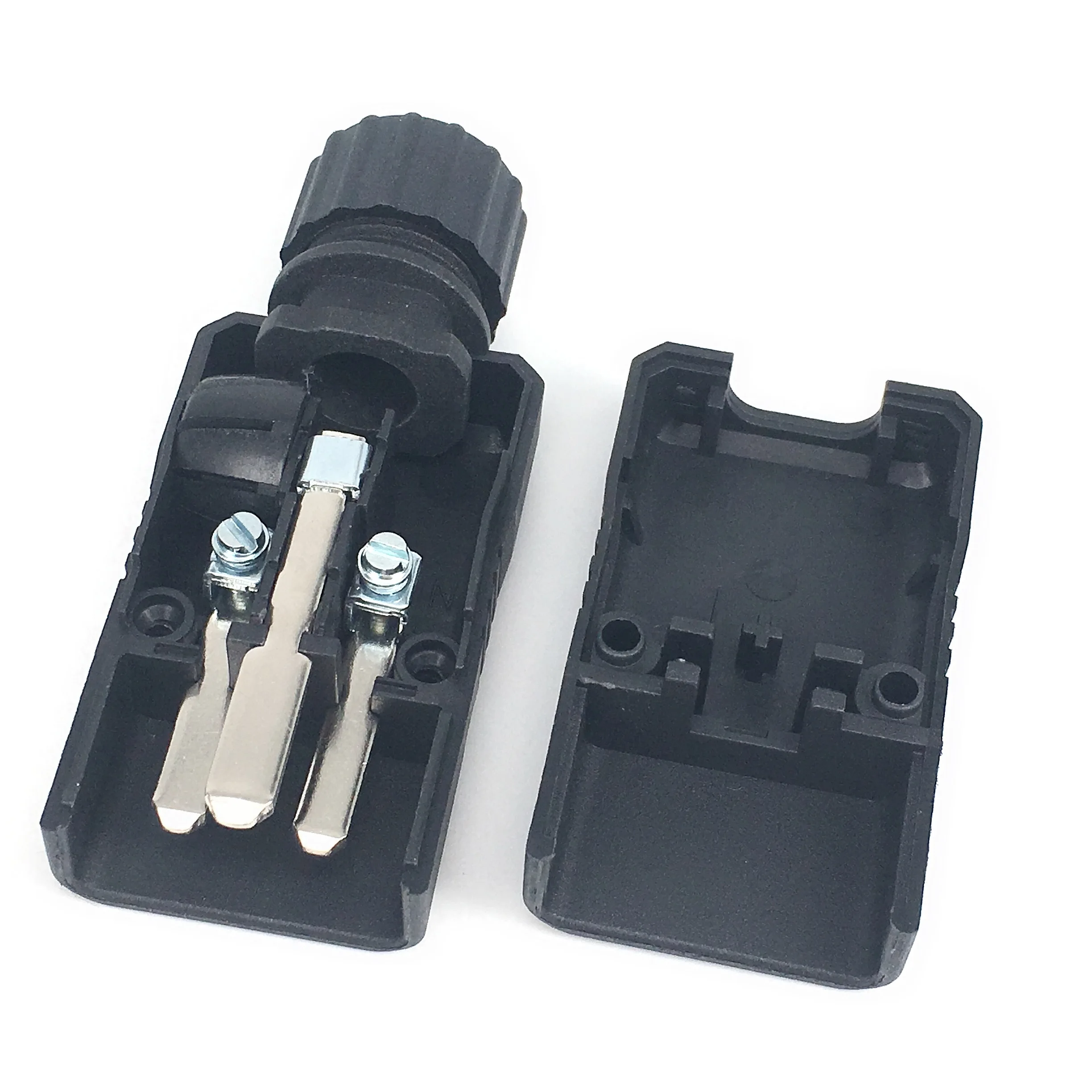Rewireable IEC 320 C20 C19 Female Male Connector PDU AC Power Plug Datacenter 16A 250V
