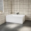 Acrylic Apartment Bathtub Elegantly Designed Whirlpool For Modern Living 1