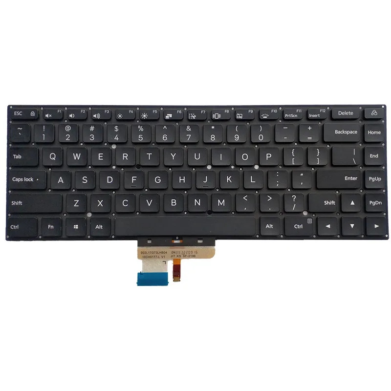 Teclado Retroiluminado dos Eua para Xiaomi Redmi Pro Laptop dj Xma2007 Xma2007-ab Xma2007-be 15 2023