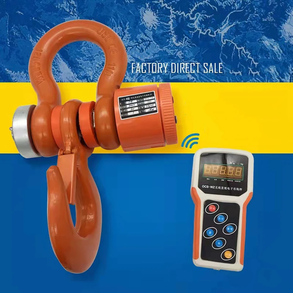 

5T Wireless Digital Electronic Hanging Crane Scale With Handheld Meter high quality