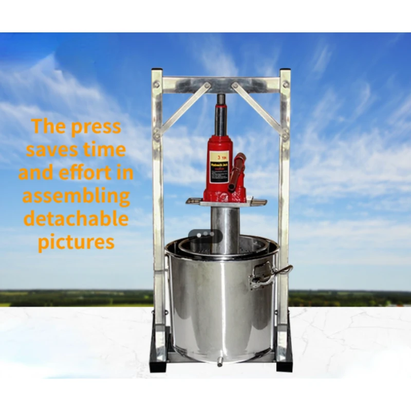 12/22/36l Manual Hydraulic Fruit Squeezer Stainless Steel Juice