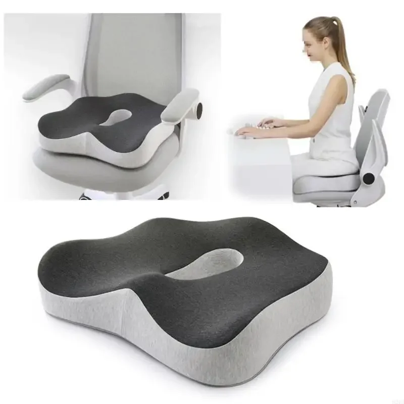 Ergonomic Memory Foam Seat Cushion for Office Home Car