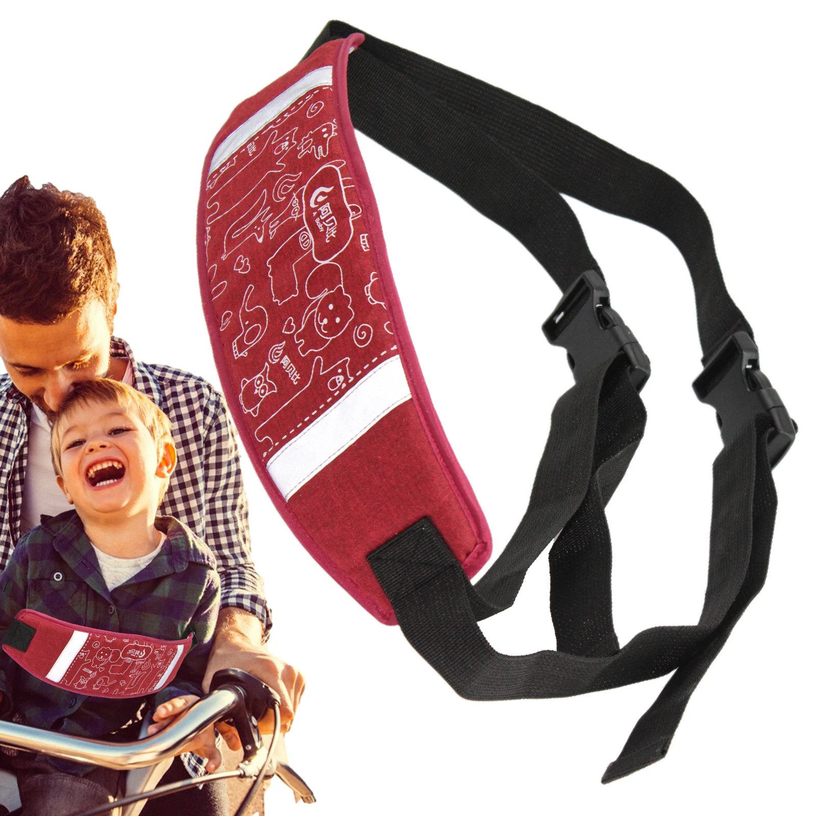 Kids Motorcycle Harness Motorcycle Passenger Seat Belt Daily Cycling Aid Safety Vehicle Support Reflective Bicycle Kids Safety kids motorcycle harness motorcycle passenger seat belt daily cycling aid safety vehicle support reflective bicycle kids safety