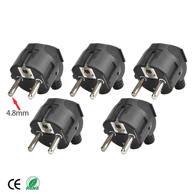 AC  輱 ÷ , ̾  ܼƮ , ͽټ ڵ Ŀ ÷, 16A EU 4.8mm