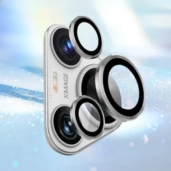 Ultra Durable Rear Camera Lens Protector - Premium Metal & Glass Shield for Huawei Pura 70 Ultra (Silver)