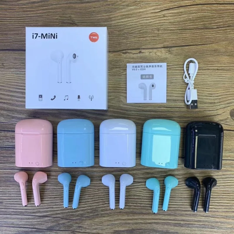 

Earphones TWS Bluetooth Earphones Dual Ear Stereo Sports 5.0 Wireless Earphones