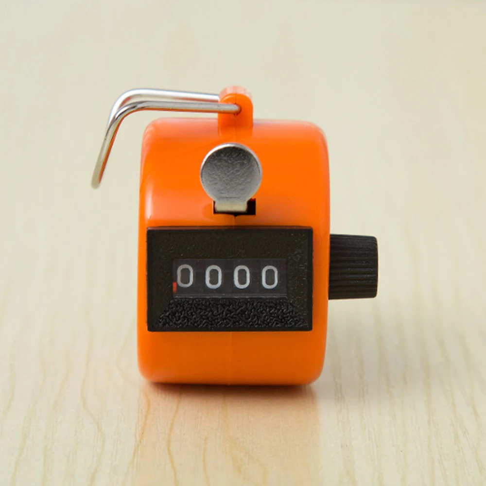 Description Picture 6 of itemHandheld 4 Digital Tally Counter Mechanical Manual Palm Clicker Number Count Assorted 8 Color Tally Counter Number Count