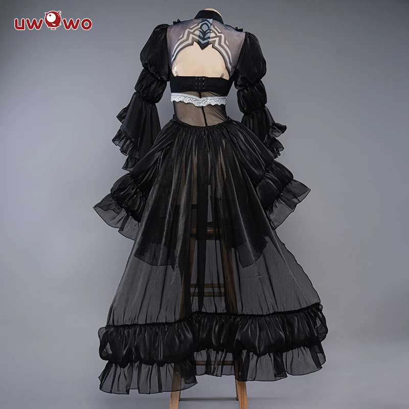 PRE-SALE UWOWO Nier: Automata 2B Cosplay Black/White Wedding Dress Bride Cosplay Costume