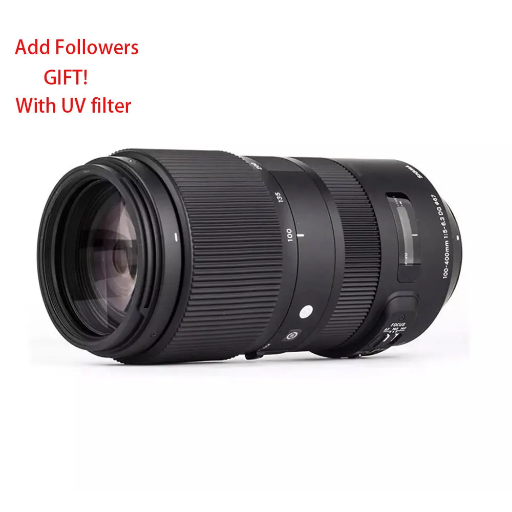 Sigma 100-400Mm F5-6.3 Dg Os Hsm Obiettivo Contemporaneo Per Canon Nikon Mount