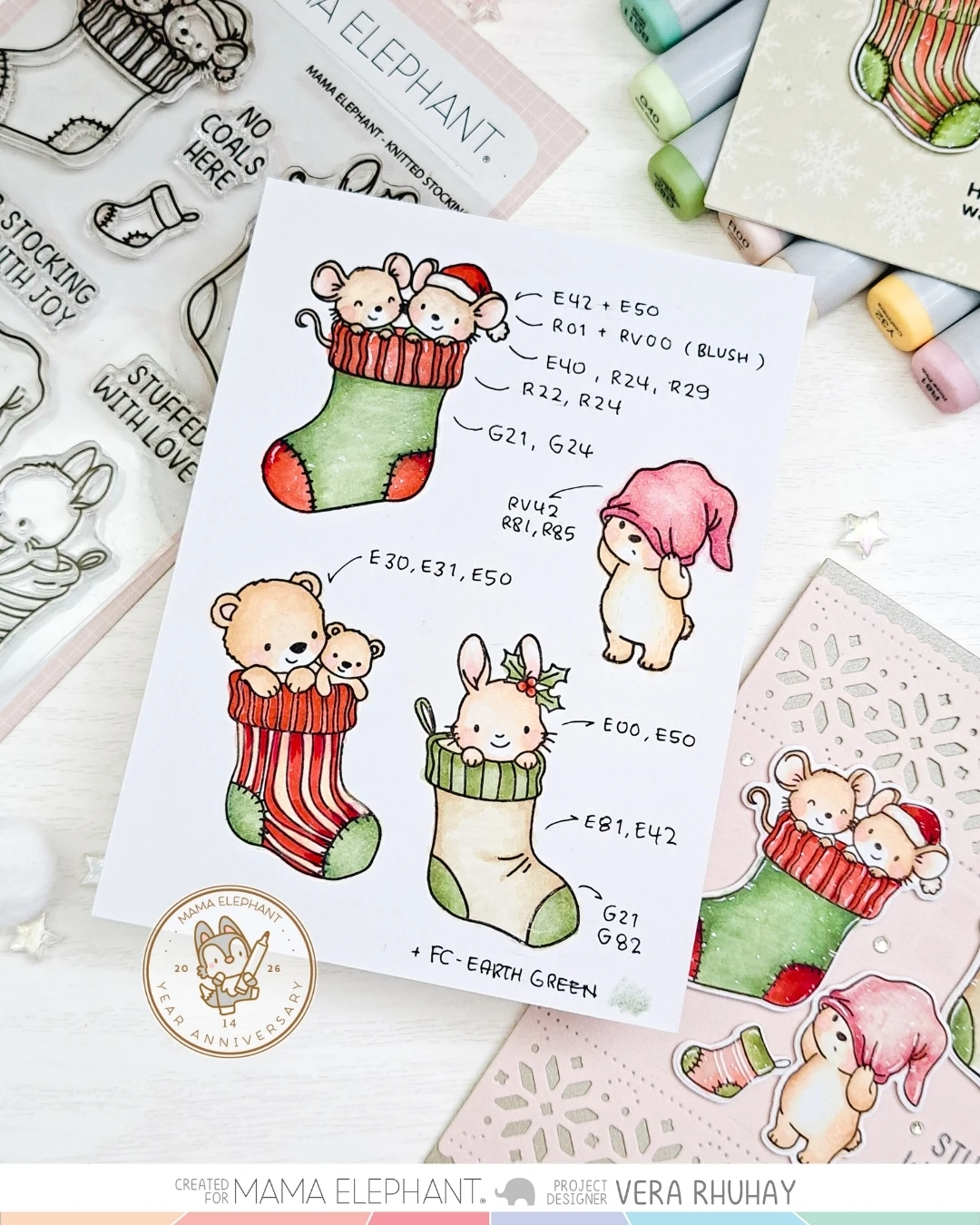 Festive Embossing and Cutting Dies Set for Holiday Scrapbooking and Card Making