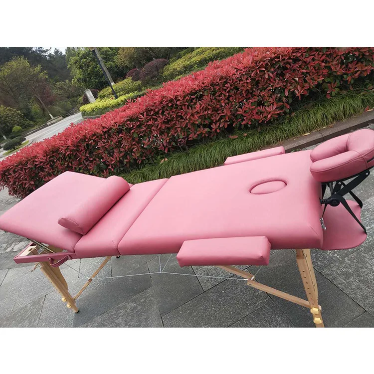 Handheld portable folding massage massage therapy home beauty tattoo bed 5