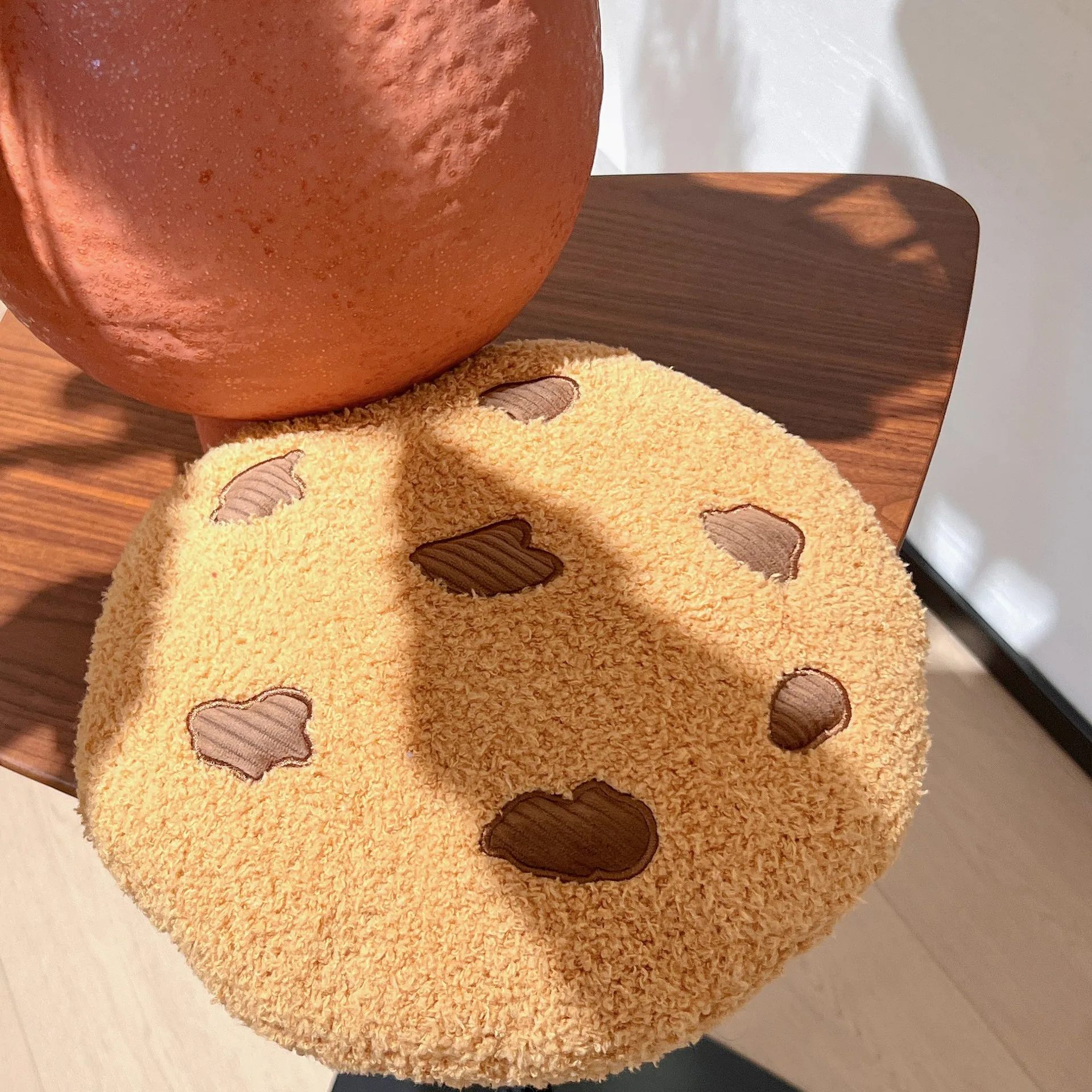 Kawaii Chocolate Chip Cookie Seat Cushion