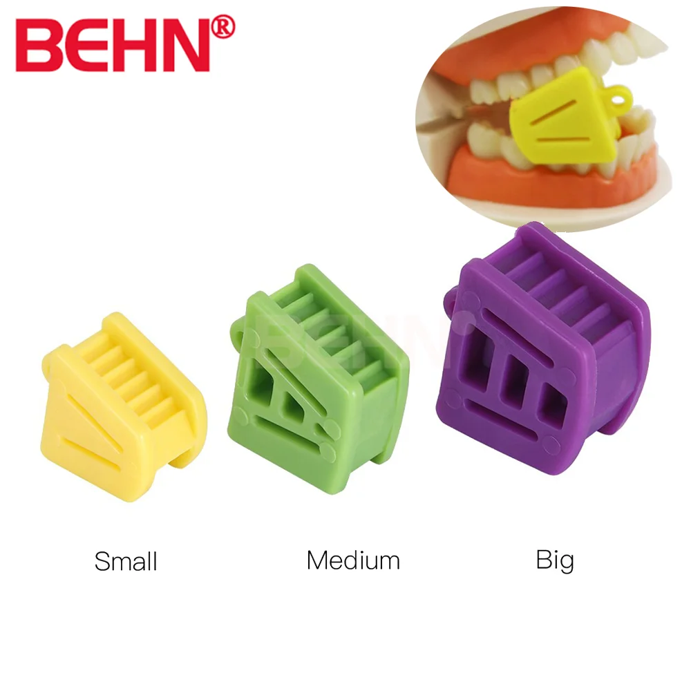 

Dental Bite Block Oral Occlusal Pad Mouth Opener Props Cheek Retractor Rubber Cushion S M L Dentistry Tools Adult/Child