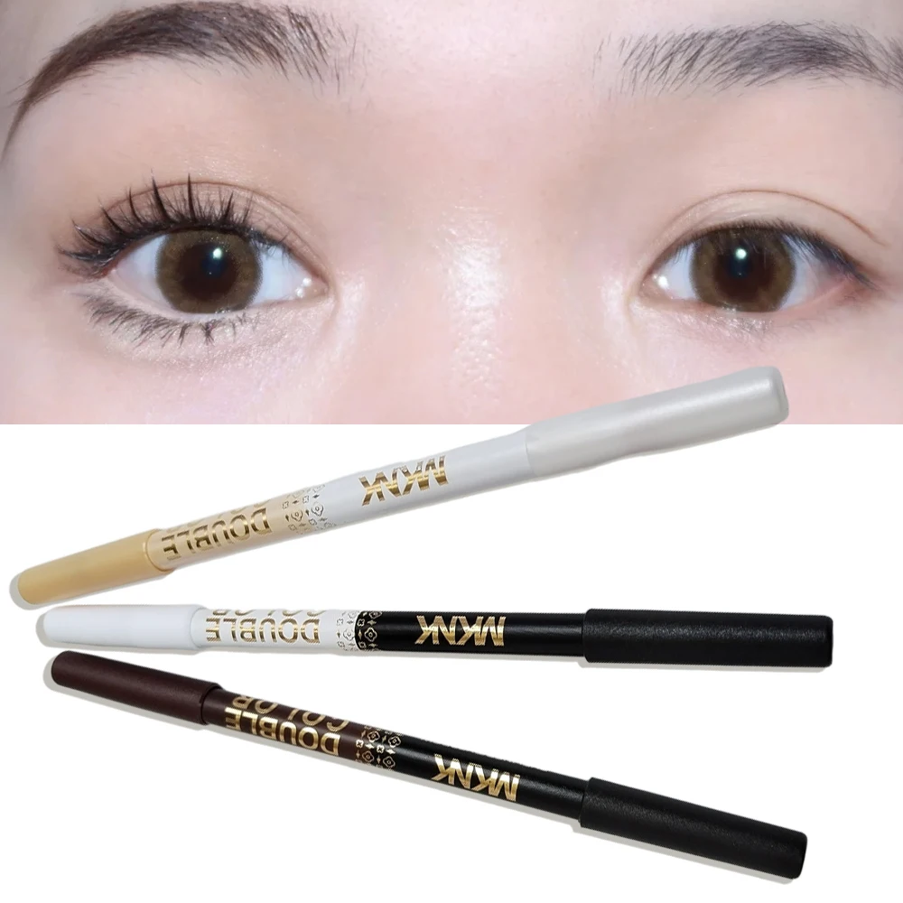 Long-lasting Waterproof Double-ended Eyeliner And Eyeshadow Pencil_voghion.com