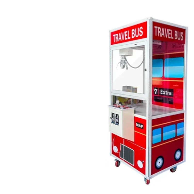 

Scan Code Commercial Coin Doll Machine Large Fully Transparent Boutique Machine