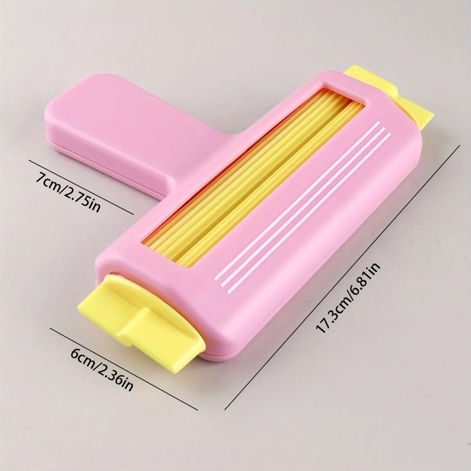 Stripe Pattern Plastic Embosser &ndash; Durable Crafting Roller for Enhanced Paper Textures, Back-to-School Projects & Stationery