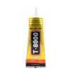 1/2pcs15ML 50ML 110ML Bulaien T8000 Clear Contact Phone Repair Adhesive Electronic Components Glue With Precision Applicator Tip 2