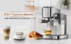 6-in-1 Espresso Coffee Machine Built-In Automatic Milk Frother,  Espresso & Cappuccino & Latte Maker with  Removable water tank 5